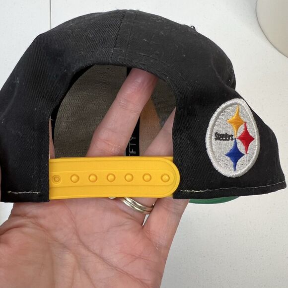 NewEra Pittsburgh Steelers 9fifty Design Medium/Large NFL Snapback Hat - Picture 11 of 12